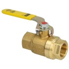 Gas socket ball valve 1/2, HTB-design can be locked and sealed