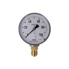 Jacket spring manometer gas 0 - 100 mbar