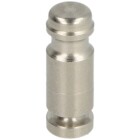 GOK blank connector for quick coupler SKU &Oslash; 8 mm, stainless steel