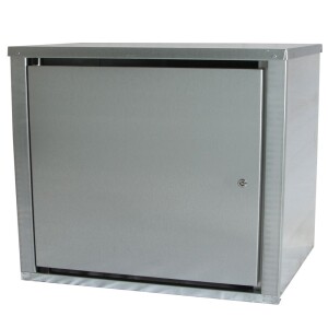 Cylinder cabinet with rear wall for 2 LPG cylinders 11 kg each